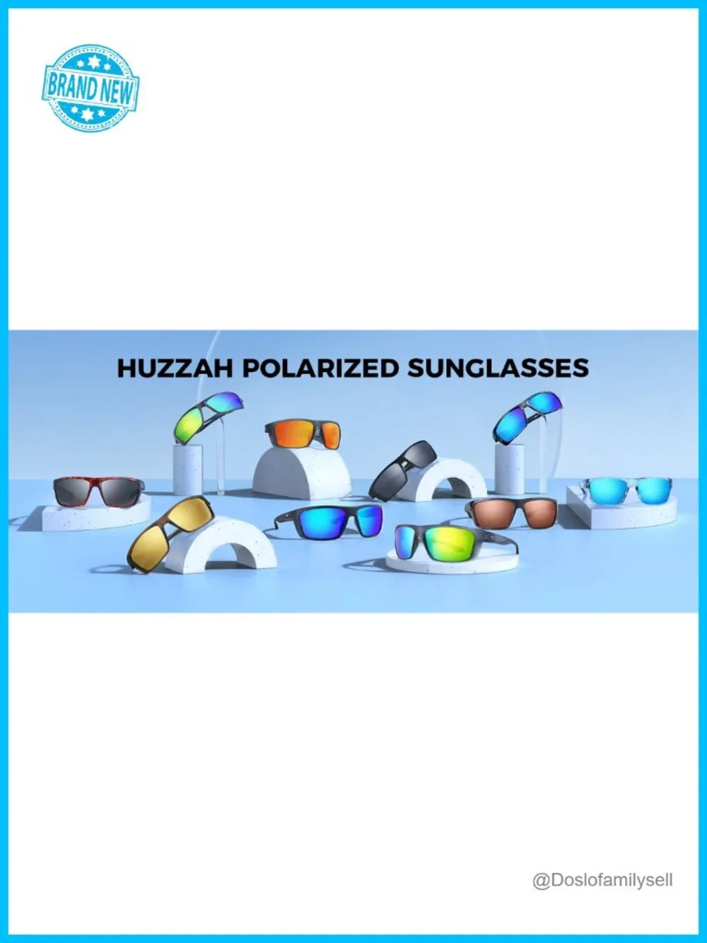 Polarized Wrap Sunglasses UV Protection Grilamid Fishing Driving Cycling